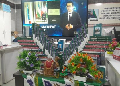 NAVBATDAGI “SIYOSIY-MA’RIFAT SOATI” BO‘LIB O‘TDI