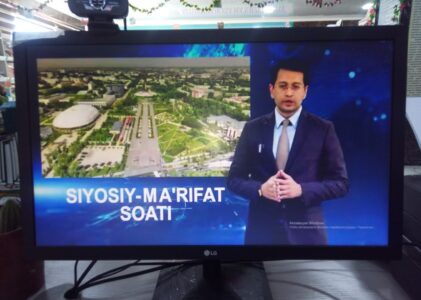 NAVBATDAGI “SIYOSIY-MA’RIFAT SOATI” BO‘LIB O‘TDI