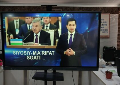 NAVBATDAGI “SIYOSIY-MA’RIFAT SOATI” BO‘LIB O‘TDI