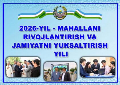 “Mahalla tinch va ahil bo‘lsa, jamiyatimiz tinch va hamjihat bo‘ladi” nomli davra suhbati