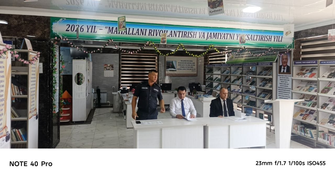 “Giyohvandlik – tanazzulga boshlovchi illat” nomli davra suhbati
