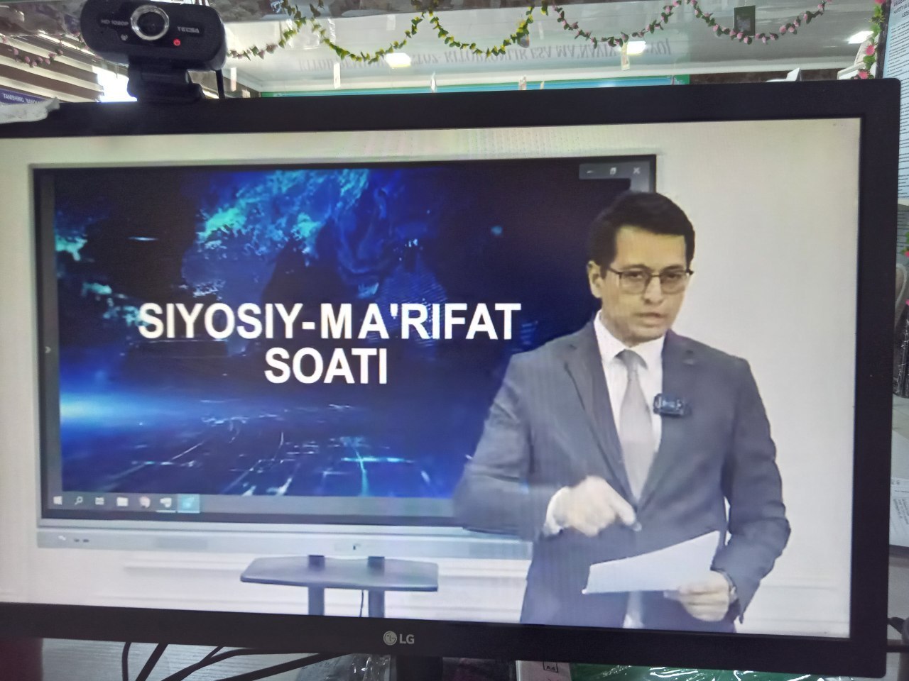 NAVBATDAGI “SIYOSIY-MA’RIFAT SOATI” BO‘LIB O‘TDI