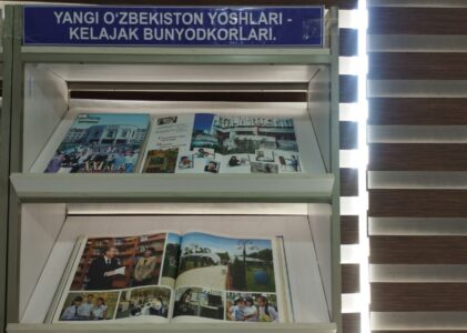 “Yangi O‘zbekiston yoshlari-kelajak bunyodkorlari” nomli kitob-rasmli ko‘rgazma
