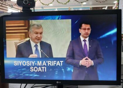 “O‘zbekiston – umumiy uyimiz” mavzusida “Ma’rifat soati”