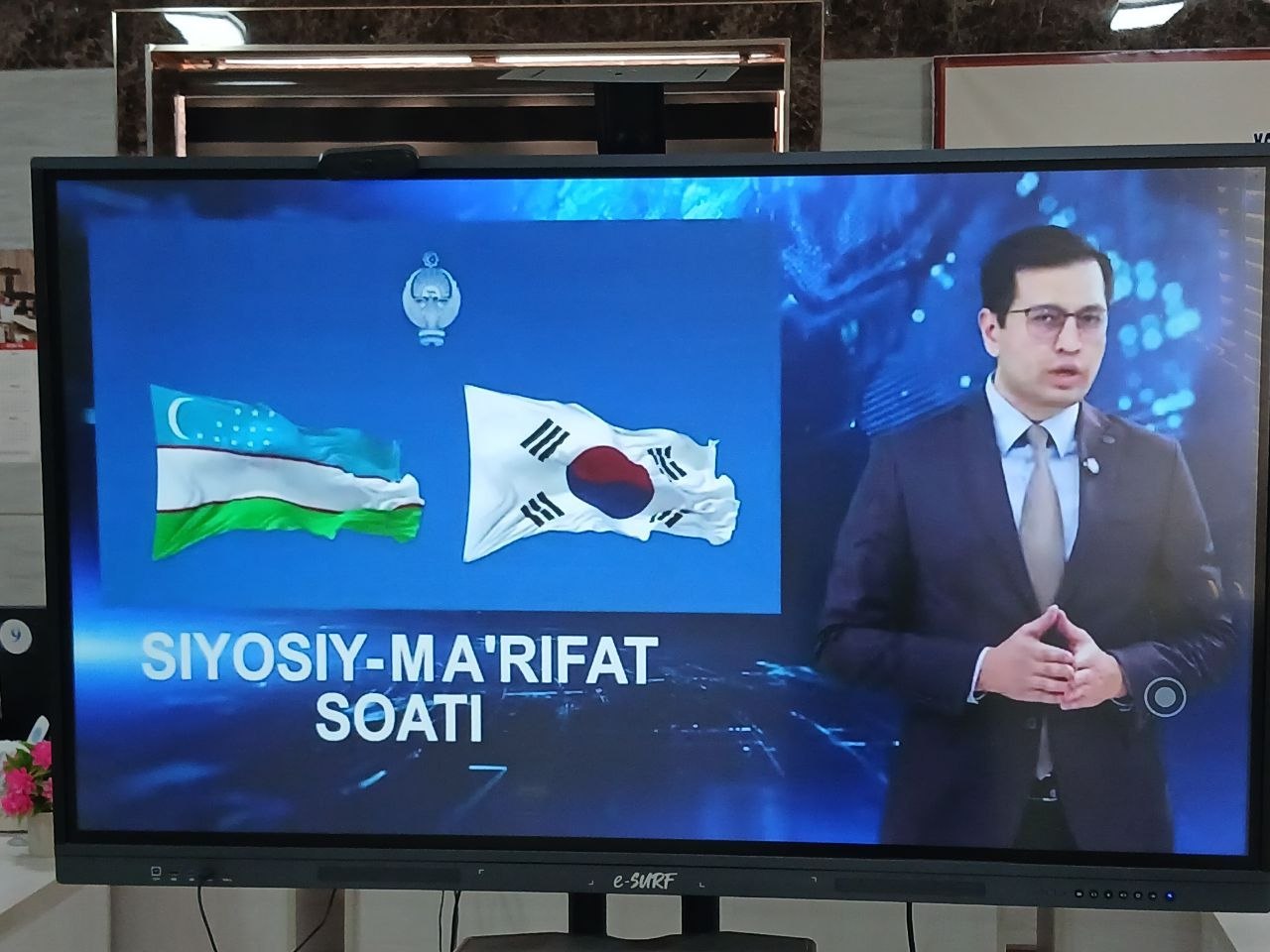 NAVBATDAGI “SIYOSIY-MA’RIFAT SOATI” BO‘LIB O‘TDI